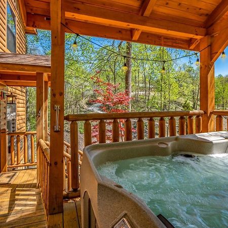 Permanent Vacation-Private Honeymoon Cabin With Hot Tub Sevierville Buitenkant foto