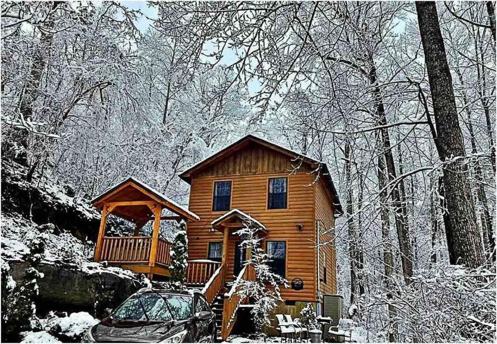 Permanent Vacation-Private Honeymoon Cabin With Hot Tub Villa Sevierville Buitenkant foto