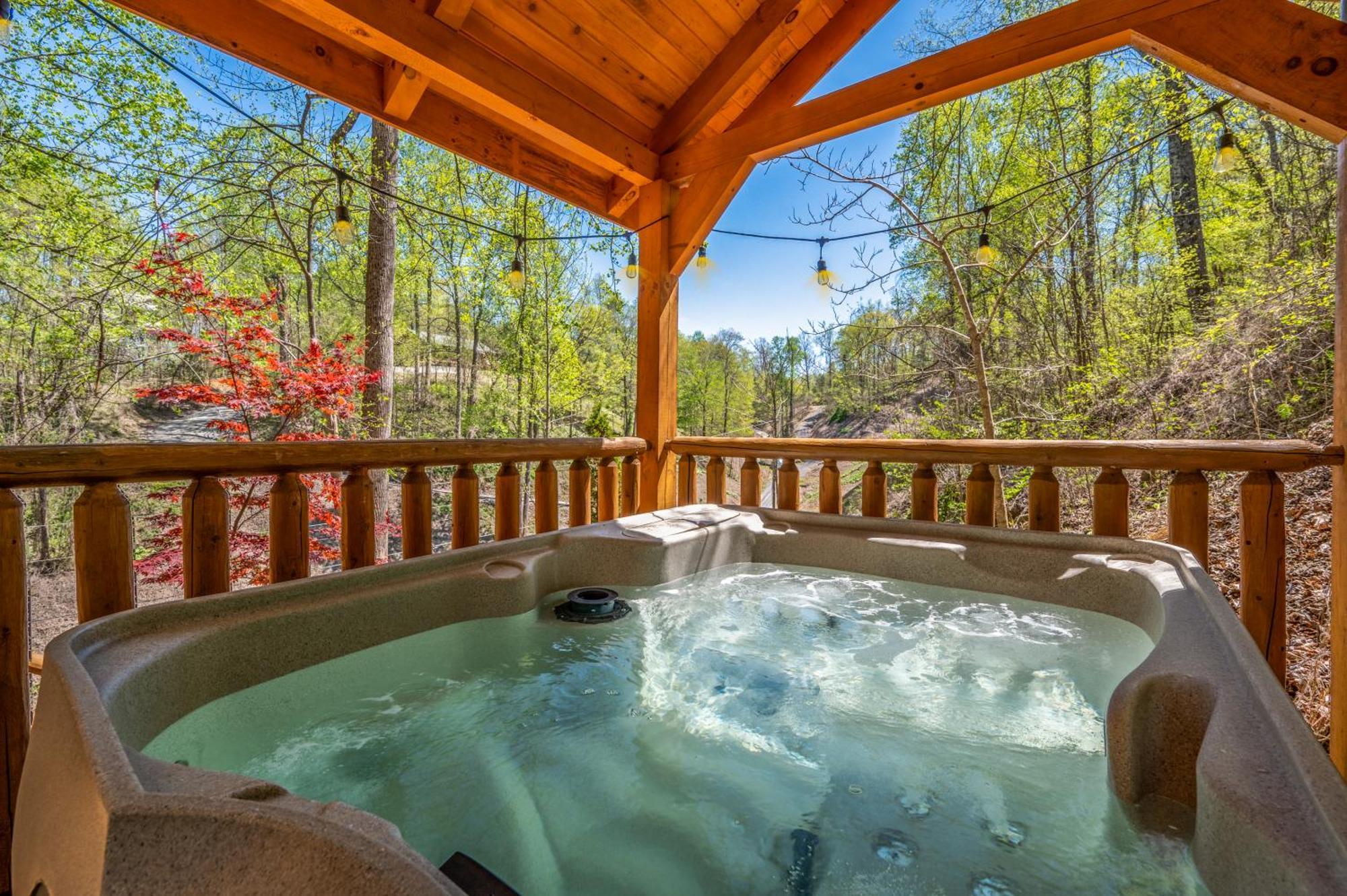 Permanent Vacation-Private Honeymoon Cabin With Hot Tub Sevierville Buitenkant foto