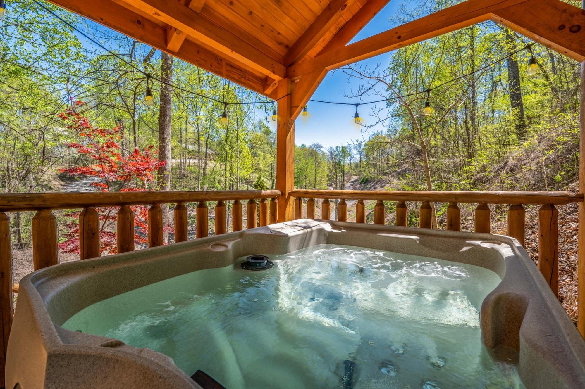 Permanent Vacation-Private Honeymoon Cabin With Hot Tub Villa Sevierville Buitenkant foto